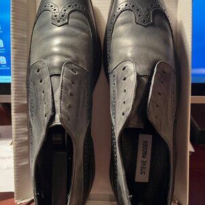 Steve Madden men's 8.5 black/gray dress shoe